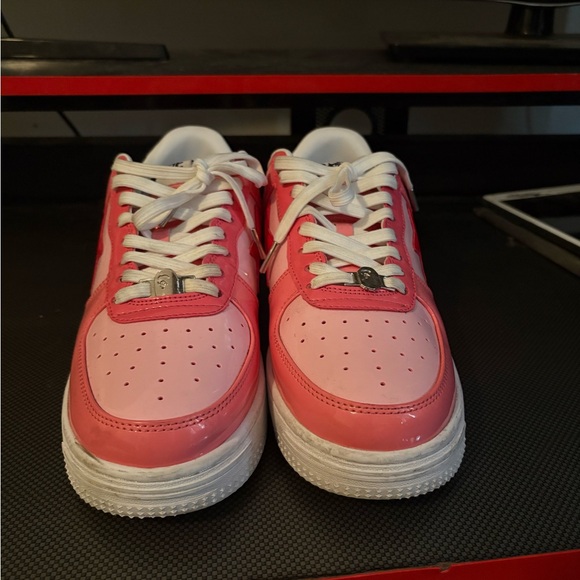 pink bapesta m2 size 12 send offers - Picture 2 of 6